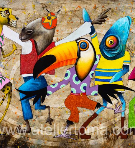 Disco 2 - 2023 - 90x130 cm