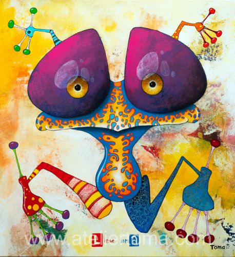 Little Inma - 2024 - 110x110 cm