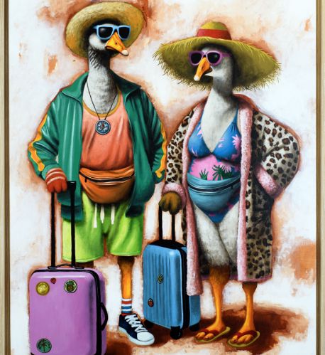 Le Retour des Oies Sauvages - 2025 - 110x80 cm