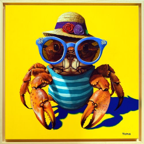 Miss Crab - 2025 - 90x90 cm