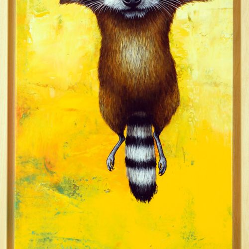 Raton-sécheur et la Petite Maison Jaune - 2025 - 150x50 cm